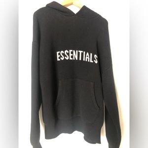 Essentials Knit Hoodie